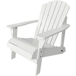 Carmen Chaise Adirondack, Transat Bois, Blanc Chaise de Jardin Bois 1 personne /Fauteuil Bois Exterieur/Chaise Bois Exterieur Fauteuil Exterieur Bois