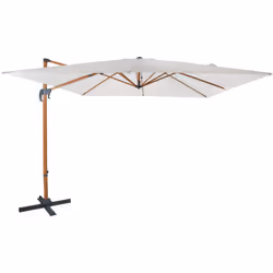 Profitez d'une ombre optimale avec le parasol déporté rectangulaire AXI Nima 300 x 300 cm. Créez un coin d'ombre confortable  ...