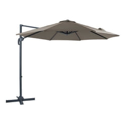 Parasol déporté - AXI - Marisol - Rectangulaire Ø 300cm - Aluminium - Anthracite/Taupe