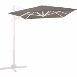 Profitez d'une ombre optimale avec le parasol déporté rectangulaire Premium AXI Milad 200 x 300 cm. Créez un coin d'ombre con ...