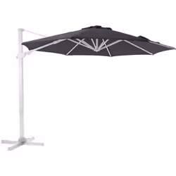 Profitez d'une ombre optimale avec le parasol déporté rectangulaire AXI Cyrus Premium rond Ø 300cm. Créez un coin d'ombre con ...