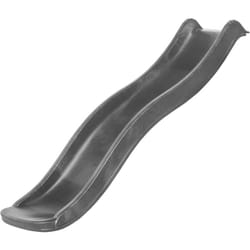 Sky175 Toboggan à Eau en Gris - 175 cm Élément complémentaire pour aire de jeux / maison de jeu enfant Toboggan pour hauteur de estrade 90 cm - AXI