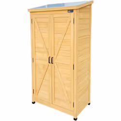 Tu cherches une façon élégante de ranger tes outils de jardin ? L'armoire de jardin AXI Hugo est un véritable atout pour tous ...