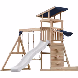L’aire de jeux AXI Malik avec balançoire double transforme l'environnement de jeu de votre enfant en un véritable paradis du ...