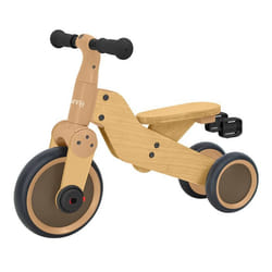 Sunny Walker 2-en-1 1000 Draisienne pour enfants - Bois  Draisienne et Tricycle 3 roues  Porteur Intérieur/Extérieur  Vélo