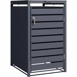 Vous cherchez un moyen élégant de cacher votre conteneur à déchets ? L’abri conteneur poubelle métallique AXI Lucas est la so ...