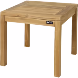 La table d'appoint AXI August en teck est le complément parfait de votre jardin ou de votre terrasse! Avec sa forme carrée et ...
