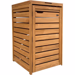 Vous souhaitez dissimuler votre poubelle de manière élégante et stylée? Alors, le cache poubelle en bois AXI Lex est exacteme ...