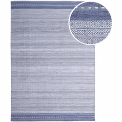 Donnez à votre jardin, balcon ou terrasse un look frais et moderne avec le tapis d'extérieur rectangulaire AXI Rhodos. Ce tap ...