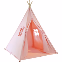 Le Tipi Alba de Sunny est une variante du wigwam et est idéale pour offrir aux enfants un endroit agréable où jouer ou se dét ...