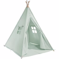 La Tipi Alba de Sunny est une variante du wigwam et est idéale pour offrir aux enfants un endroit agréable où jouer ou se dét ...
