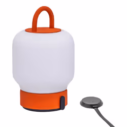 Kooduu Loome lampe de table Orange, Blanc