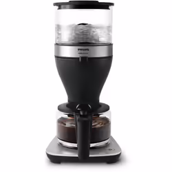 Philips Café Gourmet Gourmet Collection HD5416/60 Cafetière filtre - 15 tasses, Boil and Brew, Noir