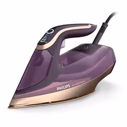 Philips DST8040/30, Fer à vapeur, Semelle SteamGlide Elite, 2,5 m, 260 g/min, Lilas, 55 g/min