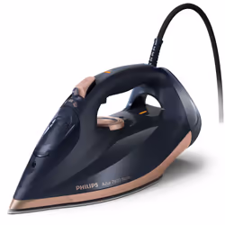Philips DST7510/80, Fer à repasser à sec ou à vapeur, Semelle SteamGlide Elite, 2 m, Noir, 55 g/min, 0,3 L