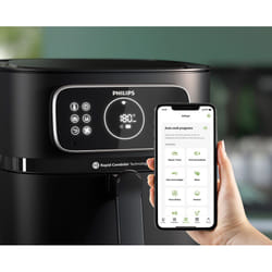 Philips 7000 series HD9875/90 friteuse Unique 8,3 L 2200 W Friteuse d’air chaud Noir