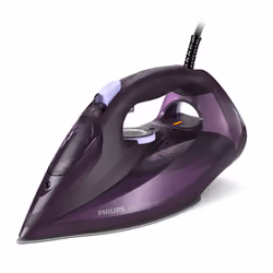 Philips 7000 series DST7051/30, Fer à vapeur, Semelle SteamGlide Elite, 2 m, 250 g/min, Violet, 50 g/min