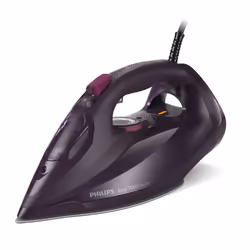Philips 7000 series DST7061/30 Fer à vapeur HV violet foncé magique, Fer à vapeur, Semelle SteamGlide Elite, 2 m, 250 g/min, ...