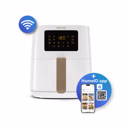Philips 5000 series HD9255/30, Friteuse d’air chaud, 4,1 L, 0,8 kg, 4 personne(s), Unique, Blanc