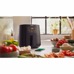 Philips 5000 series HD9255/30 friteuse Unique 4,1 L Autonome 1400 W Friteuse d’air chaud Blanc