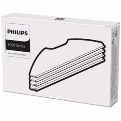 Philips HomeRun XV1430/00 Lingettes pour robots HomeRun 3000, Aspirateur robot, Housse pour balai à franges, Philips, XU3100/ ...
