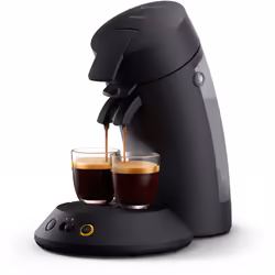 Senseo Original Plus Eco CSA210 Machine à café à dosettes, Cafetière, 0,7 L, Dosette de café, Noir