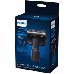 Philips Cordless VC 7000 & 8000 Series XV1684/01 Mini-brosse Turbo, Aspirateur balai, Brosse, Noir, Philips, Cordless VC 7000 ...