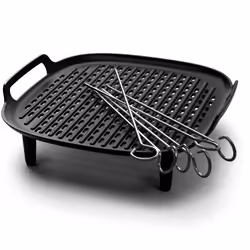 Philips Accessoire pour Airfryer HD9959/00 Kit grill, format XXL, Fond et couvercle de grill, Philips, HD9285, HD963X, HD965X ...