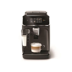 Philips Série 2300 SilentBrew Noir / Gris perle EP2334/10 Machine expresso broyeur, 4 boissons carafe LatteGo
