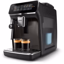 Philips Série 3300 SilentBrew Noir / Gris perle EP3324/40 Machine expresso broyeur, 5 boissons, mousseur lait, Machine à expr ...