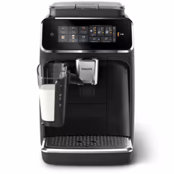 Philips Série 3300 Noir brillant EP3341/50 Machine espresso broyeur, 6 boissons, carafe LatteGo