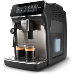 Philips Série 3300 SilentBrew Noir / Chrome EP3326/90 Machine expresso broyeur, 5 boissons, mousseur lait