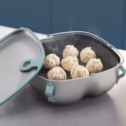 Philips HD9960/00 accessoire de friteuse Gobelet Aluminium, Bleu - Vue supplémentaire 4