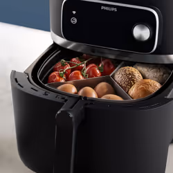Philips HD9916/00 accessoire de friteuse Séparateur de compartiment Aluminium, Bleu