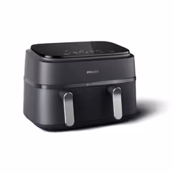 Philips 3000 series Série 3000 NA351/00 Airfryer à double panier, Friteuse d’air chaud, 9 L, 1,5 kg, Rapid Air, 40 °C, 200 °C