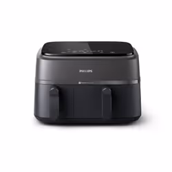Philips 3000 series NA350/03 friteuse Double 9 L Autonome 2750 W Friteuse d’air chaud Noir