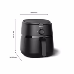Philips Airfryer Série 1000 NA120/00 Friteuse à Air Chaud 4,2 L Noir 1500W - Vue supplémentaire 5