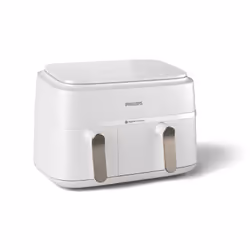 Philips 3000 series Airfryer à double panier série 3000 NA353/10, Friteuse d’air chaud, 9 L, 1,5 kg, Rapid Air, 40 °C, 200 °C