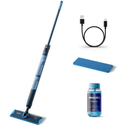 Philips XV5113/01 aspirateur balai et balai électrique Batterie Humide Sans sac Bleu 2 Ah