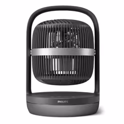 Philips 3000 series CX3050/01, Ventilateur à lame domestique, Graphite, Table, 22 cm, 738 m³/h, 80°