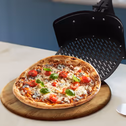 Philips HD9963/00 accessoire de friteuse Plaque de grill Noir