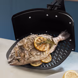 Philips HD9963/00 accessoire de friteuse Plaque de grill Noir