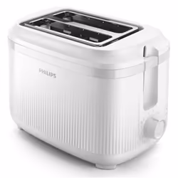 Philips 3000 series Grille-pain série 3000, 2 part(s), Blanc, Boutons, Rotatif, 900 W, 220 - 240 V, 760 W