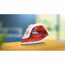 Philips 2000 series DST2010/40 fer à repasser Fer à vapeur Semelle anti-adhérente Rouge, Blanc
