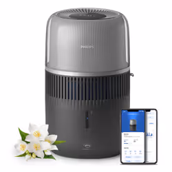 Philips 5000 series Humidificateur d'air, Graphite, 1,5 m, Secteur, 220 - 240 V, 230 mm, 233 mm