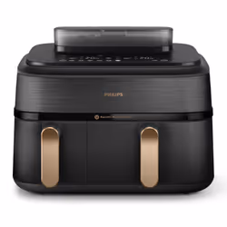 Philips 5000 series NA552/00 Friteuse à air chaud Double 9L 2750W Noir - Vue supplémentaire 4