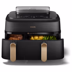 Philips 5000 series NA552/00 Friteuse à air chaud Double 9L 2750W Noir - Vue supplémentaire 5