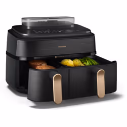 Philips 5000 series NA552/00 Friteuse à air chaud Double 9L 2750W Noir - Vue supplémentaire 6