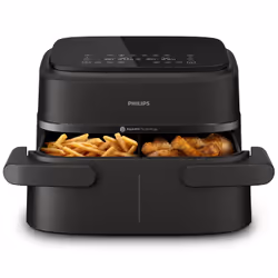 Philips 1000 series NA150/00 Friteuse à air chaud Double 7,1L 2450W Noir - Vue supplémentaire 5