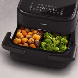 Philips 1000 series NA150/00 Friteuse à air chaud Double 7,1L 2450W Noir - Vue supplémentaire 8